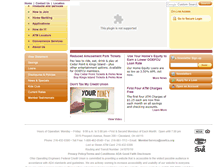 Tablet Screenshot of ooefcu.org